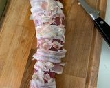Foto del paso 2 de la receta: Solomillo de cerdo envuelto en bacon al horno