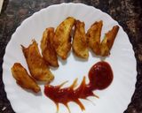 A picture of step 4 of Crispy Potato Wedges.