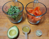 Foto del paso 1 de la receta: Ensalada de papaya con aguacate