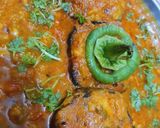 स्टफ शिमला मिर्च ग्रेवी (Stuff shimla mirch gravy recipe in hindi) रेसिपी चरण 5 फोटो
