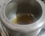 A picture of step 2 of Bihari style masala chana.