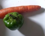 तिरंगा पुलाव (tiranga pulaw recipe in marathi recipe in marathi) रेसिपी स्टेप 1 फोटो 
