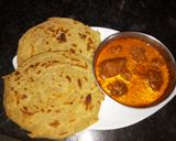 A picture of step 27 of (Bottle gourd) Lauki kofta with lachha paratha.