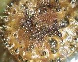 A picture of step 4 of Molasses syrup (from jaggery).