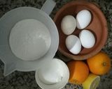 Foto del paso 1 de la receta: Budín de naranja con frutas secas