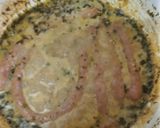 Foto del paso 4 de la receta: Salchichas al verdeo con Roquefort, acompañadas con arroz