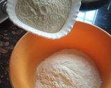 A picture of step 1 of Methi Masala Thepla.