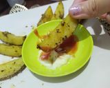Foto langkah ke 3 dari resep Baked Potato Wedges 🥔🥔🥔.