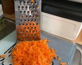 Une image de l'étape 4 de Salade de riz et fèves aux carottes, concombre et tomates.