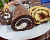 Foto langkah ke 5 dari resep Bolu Gulung Coklat.