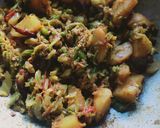 মটরশুটি দিয়ে  নিরামিশষ বাধাকপির ঘন্ট(badhakopir ghonto recipe in Bengali) রেসিপির ধাপ 4 ছবি