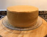 Foto del paso 16 de la receta Tarta de chocolate rellena de crema de queso con dulce de leche
