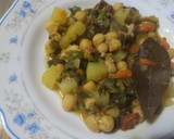 Foto del paso 3 de la receta: Potaje de garbanzos y espinacas