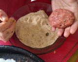 Foto del paso 5 de la receta: Hamburguesitas de pan y carne