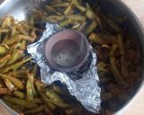 A picture of step 5 of Smoky gavar fali.