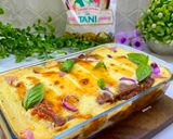Foto langkah ke 7 dari resep Lasagna Gulung Ubi Ungu.