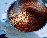 A picture of step 2 of Healthy tasty rosted gram(chana daal) Burfi.