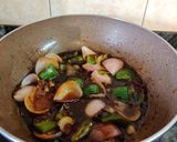 A picture of step 5 of Paneer Manchurian.