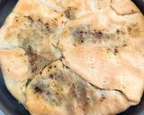 Foto del passaggio 6 della ricetta Pizza con l'erba -ricetta originale (Pizza co l'evera)