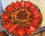 Une image de l'étape 7 de Salade de tomates et carottes aux anchois et câpres sauce agrumes.