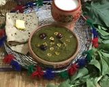 A picture of step 5 of Sarsoon ka Saag.