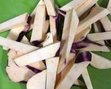 Foto del paso 1 de la receta: Camote frito con lomito