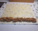 Almás ropogós burek (börek) recept fázis 2 fotója