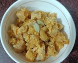 A picture of step 5 of Peanut Laddoo.