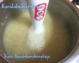 Karalábékrémleves recept fázis 2 fotója