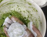 A picture of step 4 of Shahi palak kofta.