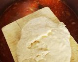 Kolbászos fejtett bableves galuskával recept fázis 4 fotója