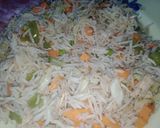 A picture of step 5 of Chili Garlic sauce with Fried Rice.