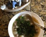 A picture of step 1 of Taro Soup with Ground Pork.