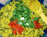 A picture of step 2 of Dambun couscous.