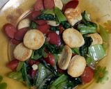 Foto langkah ke 7 dari resep Tofu Pakcoy Saos Tiram.