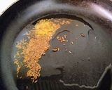 A picture of step 2 of Dal Khichdi.