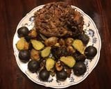 A picture of step 2 of California Farm Roasted Shallots, Sprouts, Mushrooms and Potatoes.
