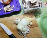 Karajos, gombás tészta recept fázis 1 fotója