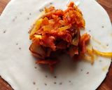 A picture of step 5 of Carrot-Onion Potli.