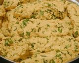 A picture of step 4 of Drumstick Leaf Muthia.