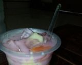 Foto langkah ke 3 dari resep Es buah cosu(cocopandansusu).