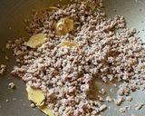 A picture of step 3 of Bamboo Shoot Savory Congee.