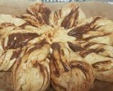 Pas rețetă Floare cu nutella 5 fotografie