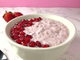 Pink Overnight Oats