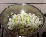 A picture of step 6 of Quinoa and lauki (bottle gourd) khichdi.