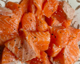 Foto del paso 2 de la receta: Brochetas de salmón y langostinos