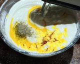 A picture of step 2 of Amrakhand (Mango Shrikhand).