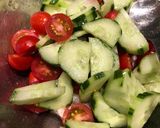 A picture of step 2 of Seafood marinated salad.