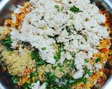 Hình bước làm 1 của món Chả giò chay
