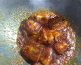 A picture of step 3 of Kashmiri Lal Paneer.